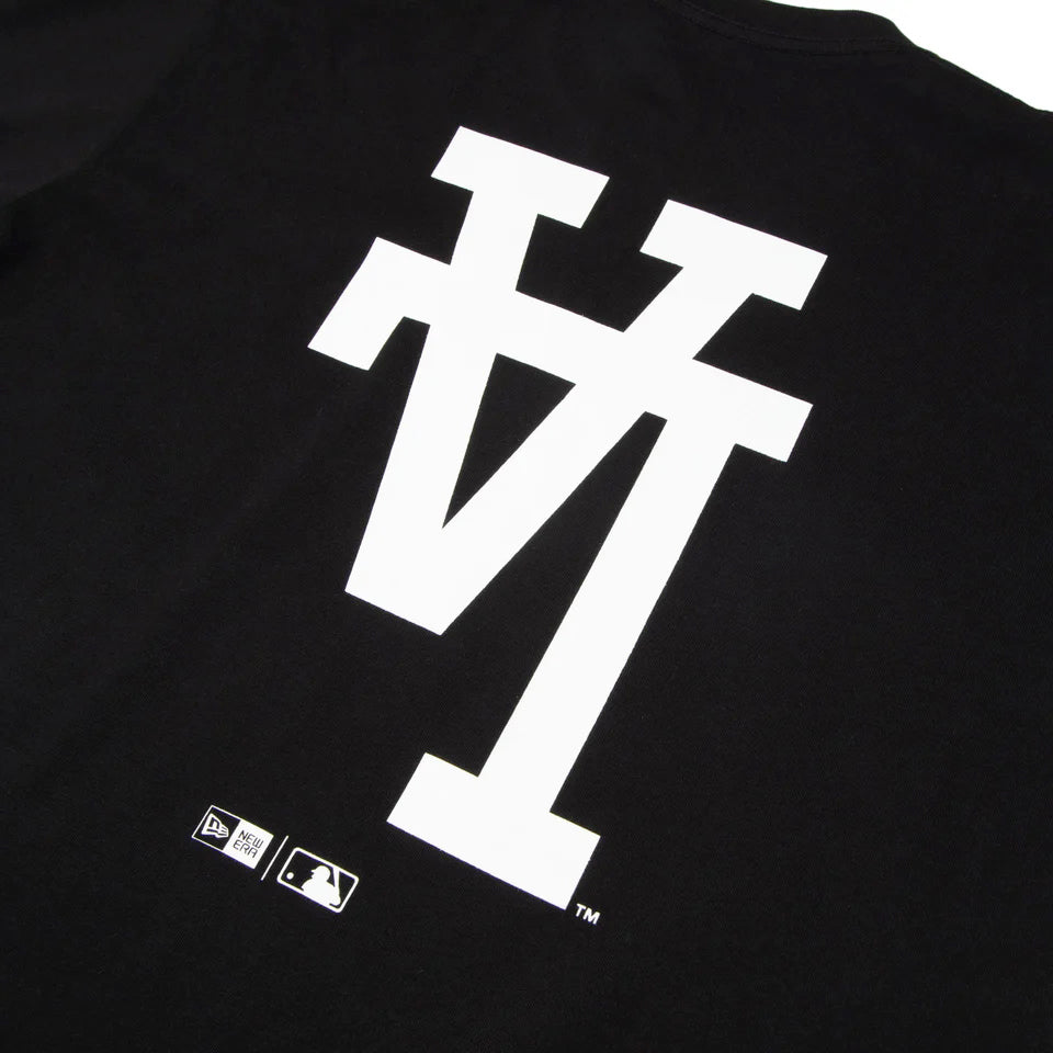 NEW ERA - MLB UPSIDE DOWN S/S COTTON TEE BLACK【14410096】