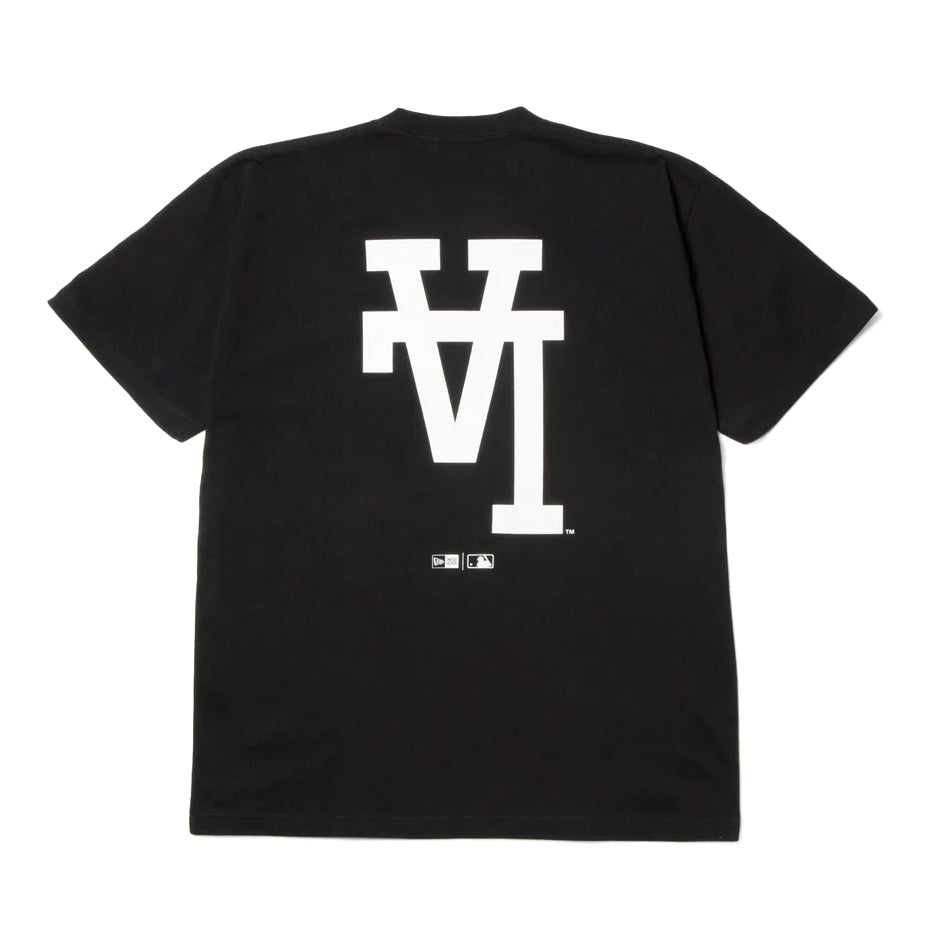 NEW ERA - MLB UPSIDE DOWN S/S COTTON TEE BLACK【14410096】