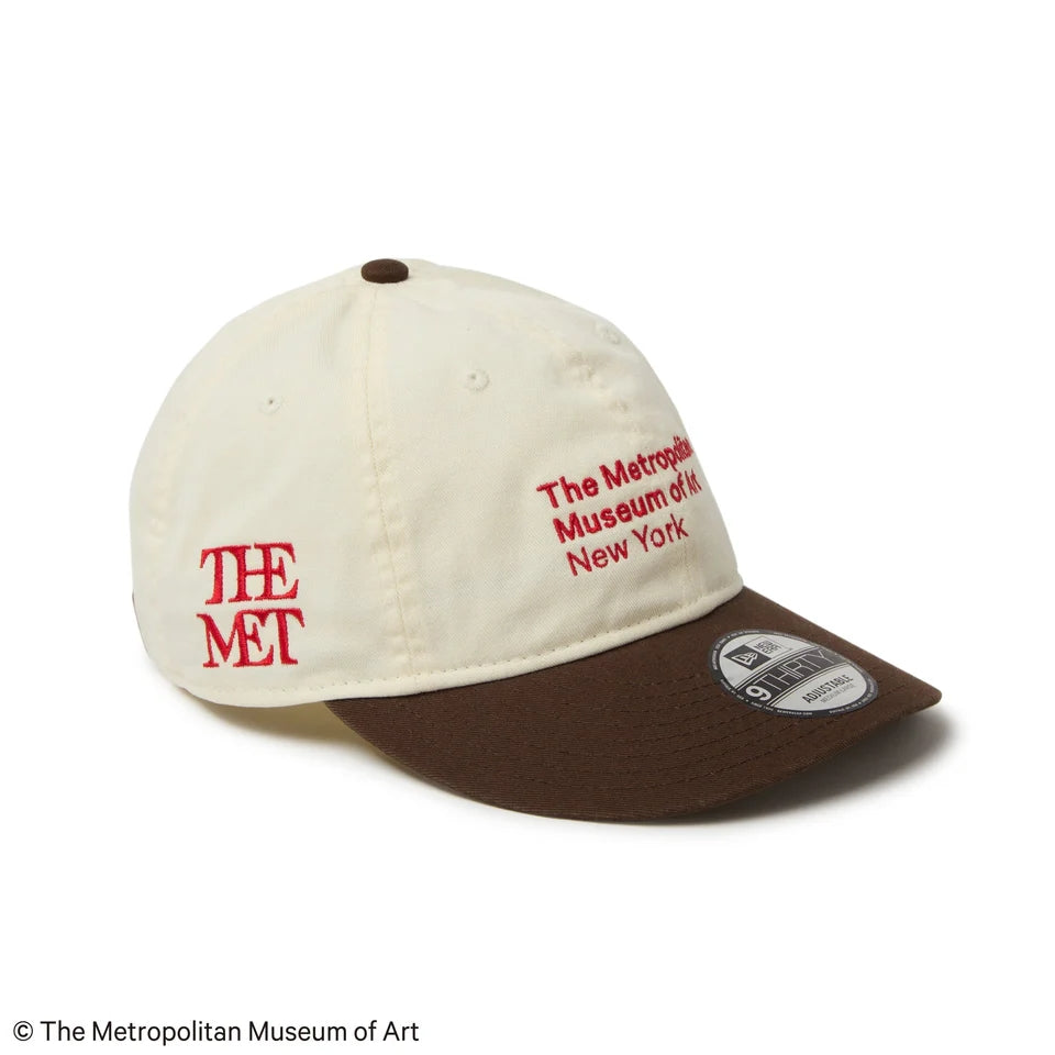 NEW ERA - 9THIRTY THE MET LEATHER STRAP CHROME/WALNUT【14457363】