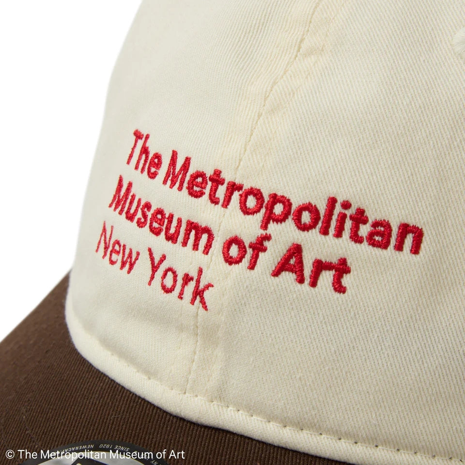 NEW ERA - 9THIRTY THE MET LEATHER STRAP CHROME/WALNUT【14457363】