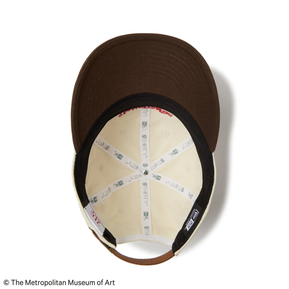 NEW ERA - 9THIRTY THE MET LEATHER STRAP CHROME/WALNUT【14457363】