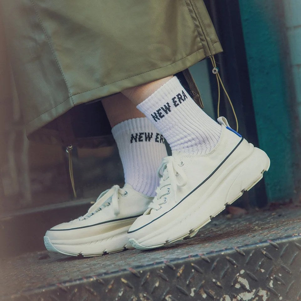 NEW ERA - SOCKS CREW 3PAIRS WHITE 【14518176】