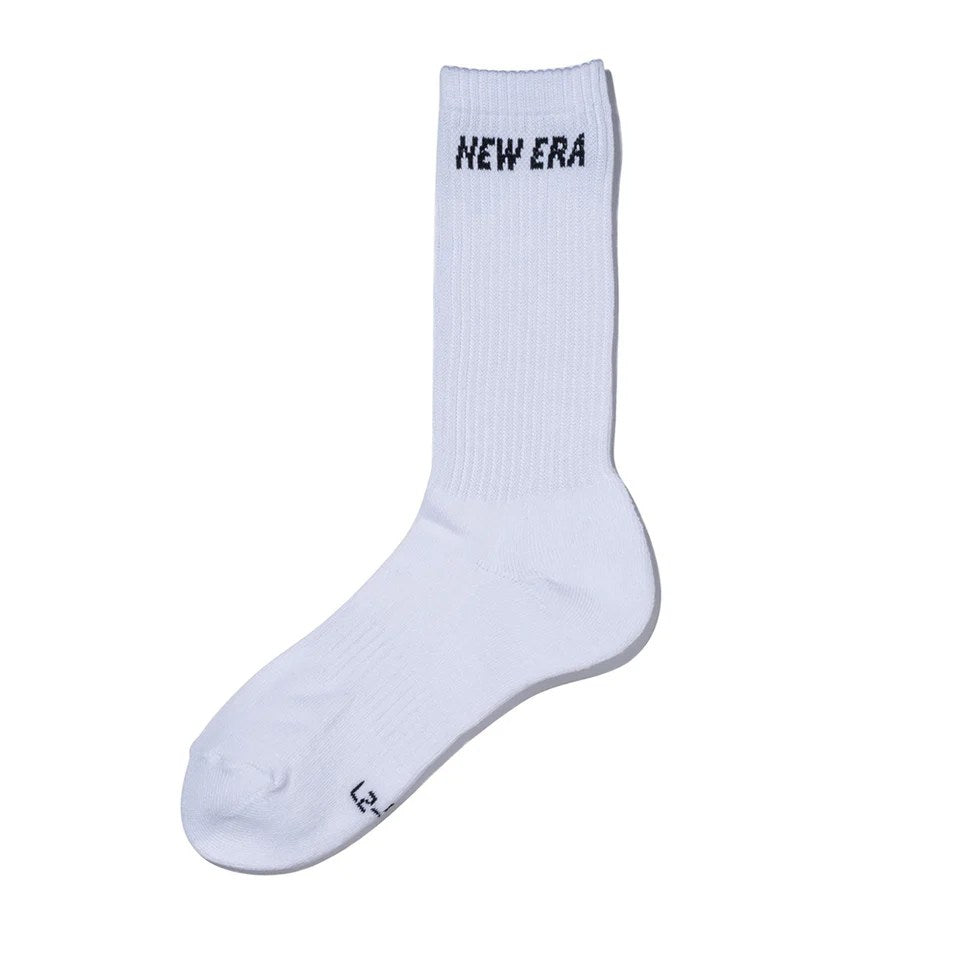 NEW ERA - SOCKS CREW 3PAIRS WHITE 【14518176】