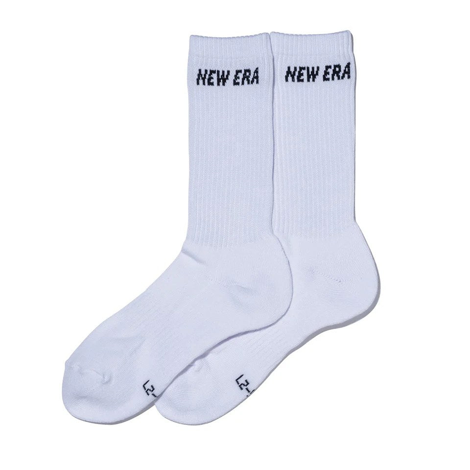 NEW ERA - SOCKS CREW 3PAIRS WHITE 【14518176】