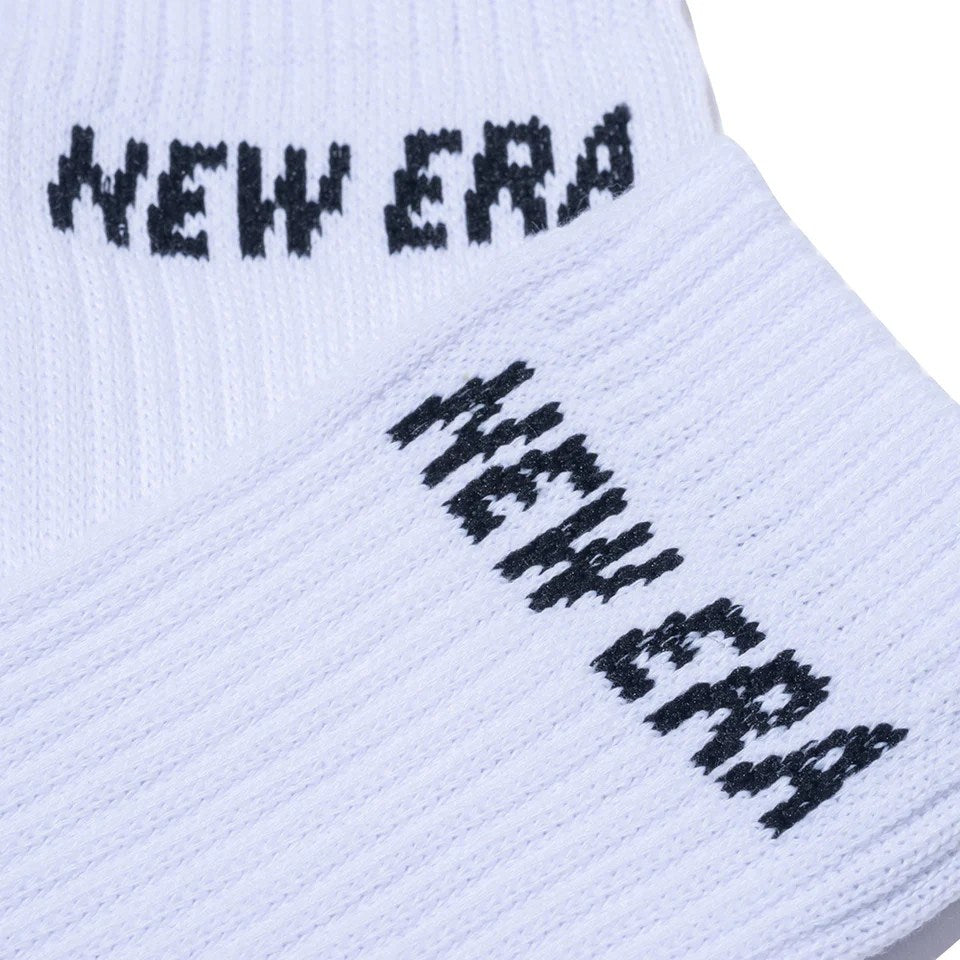 NEW ERA - SOCKS CREW 3PAIRS WHITE 【14518176】