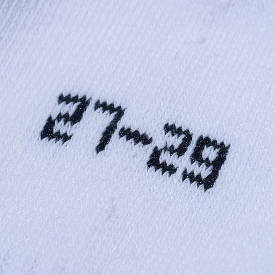 NEW ERA - SOCKS CREW 2P Embroidery WHITE/BROWN GREEN【14518184】