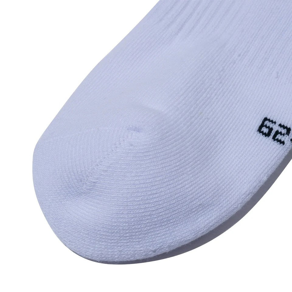 NEW ERA - SOCKS CREW 2P Embroidery WHITE/BROWN GREEN【14518184】