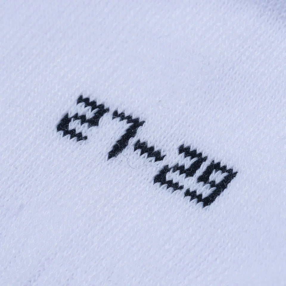 NEW ERA - SOCKS CREW 2P Embroidery WHITE/BROWN GREEN【14518184】