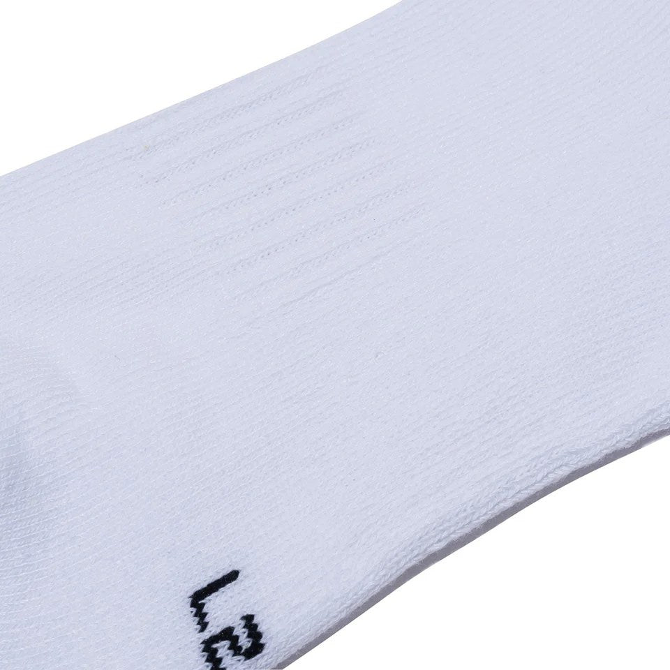 NEW ERA - SOCKS CREW 2P Embroidery WHITE/BLACK BLUE 【14518185】