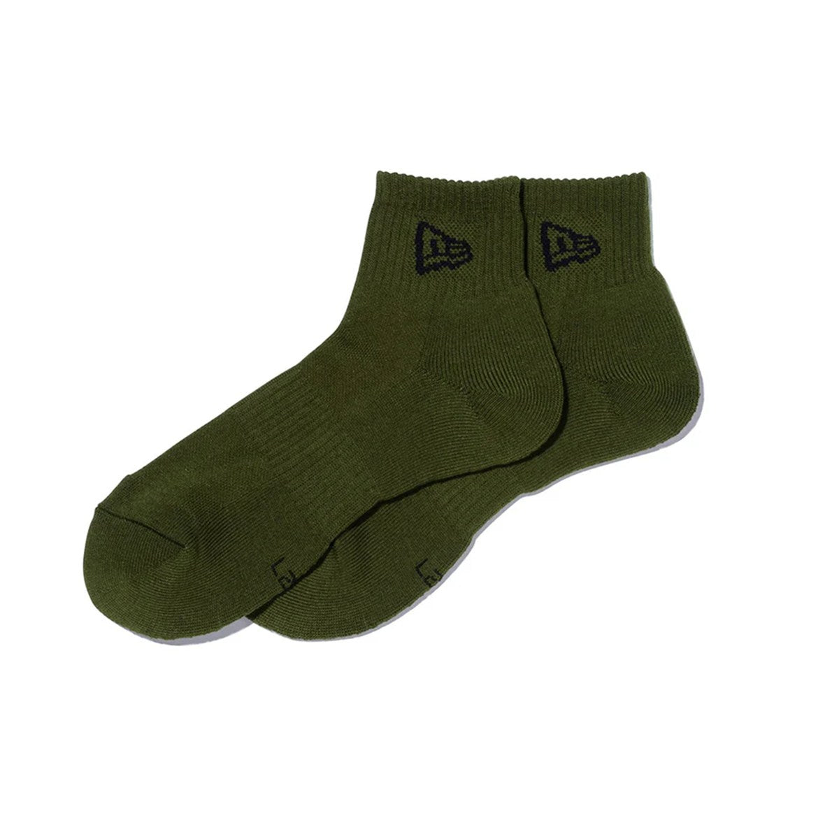 NEW ERA - SOCKS ANKLE 3PAIRS BLACK/OLIVE/KHAKI 【14518189】