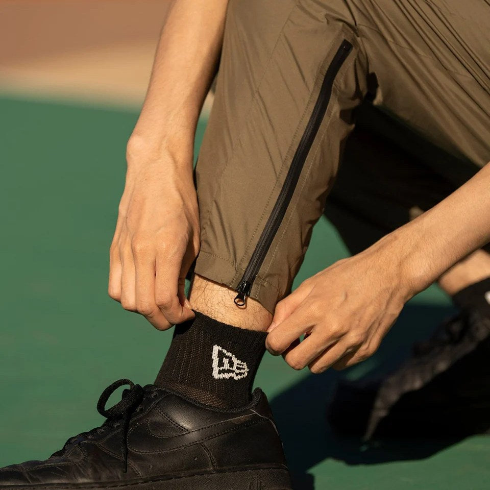 NEW ERA - SOCKS ANKLE 3PAIRS BLACK 【14518191】