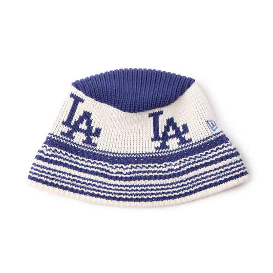 NEW ERA Los Angeles Dodgers - KNIT BUCKET INDIGO BLUE/CHROME 【14667669】