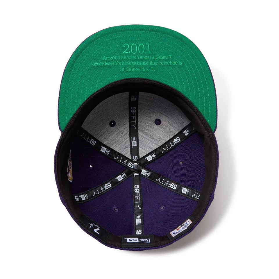 NEW ERA Arizona Diamondbacks - 59FIFTY World Series Cooperstown DEEP PURPLE 【14668143】
