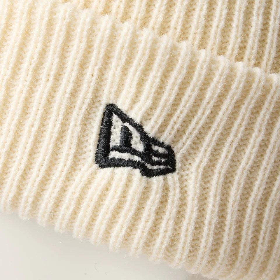 NEW ERA - SQUARE RIB KNIT OFF WHITE 【14669919】