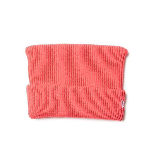 NEW ERA - SQUARE RIB KNIT CORAL 【14669922】
