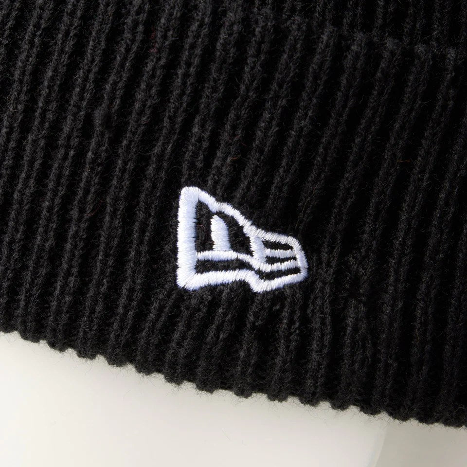 NEW ERA - SQUARE RIB KNIT BLACK 【14669923】