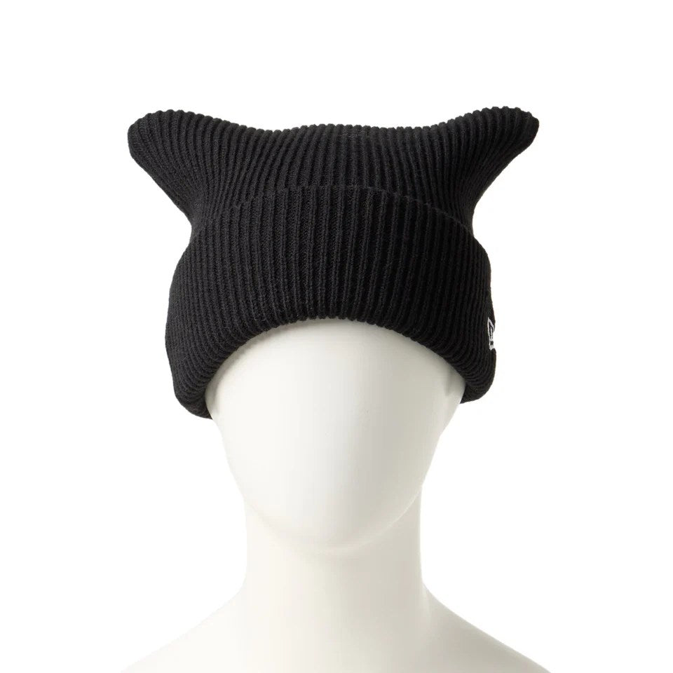 NEW ERA - SQUARE RIB KNIT BLACK 【14669923】