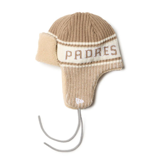 NEW ERA San Diego Padres - KNIT TRAPPER BEIGE 【14669983】