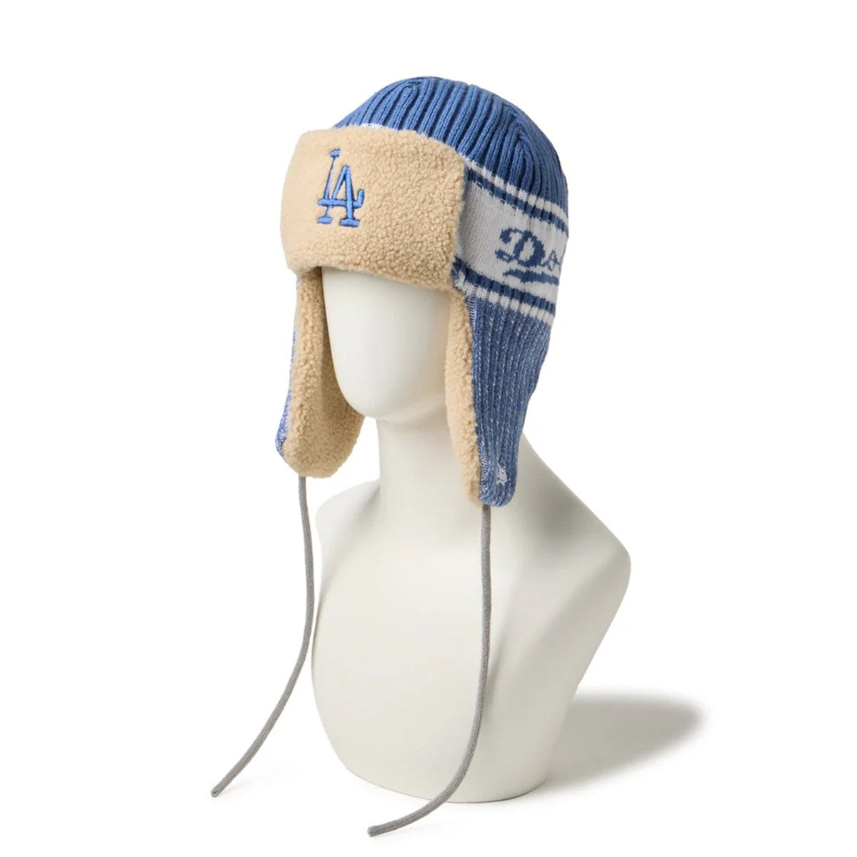 NEW ERA Los Angeles Dodgers - KNIT TRAPPER INDIGO BLUE【14669986】