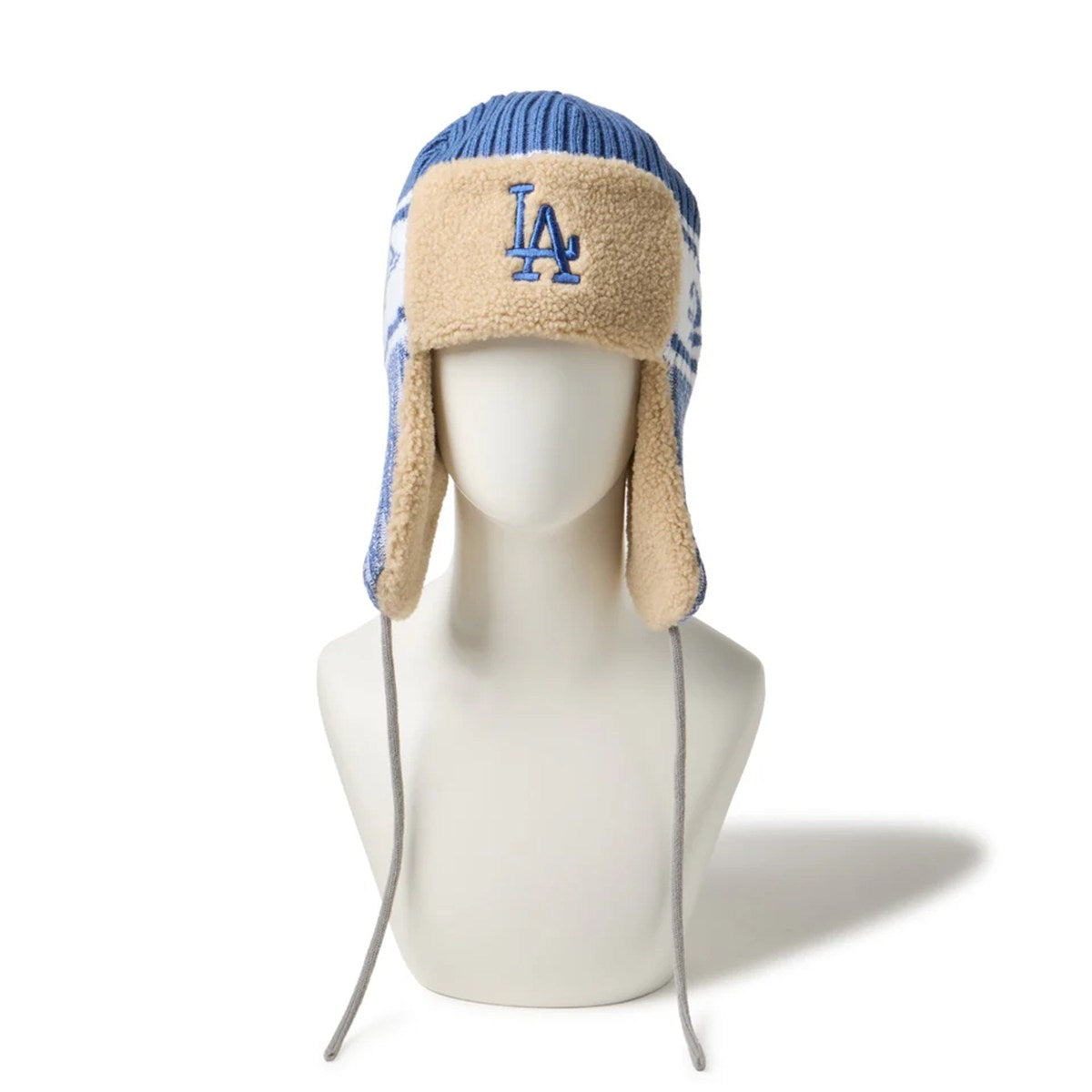 NEW ERA Los Angeles Dodgers - KNIT TRAPPER INDIGO BLUE