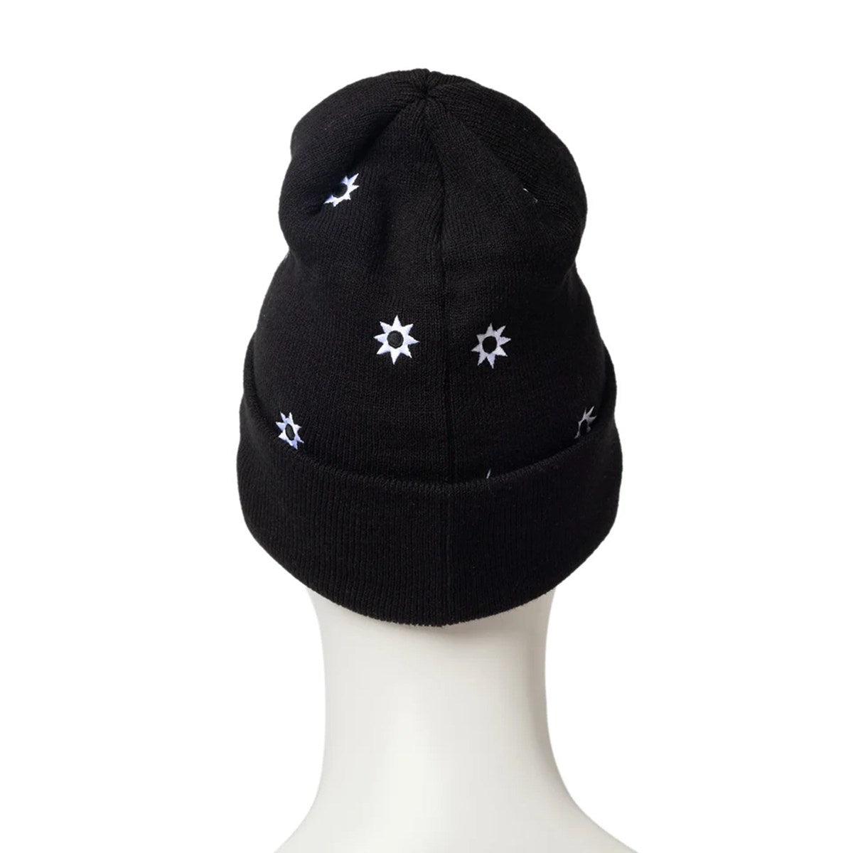 NEW ERA - BASIC CUFF KNIT FLOWER EMB BLACK 【14670092】