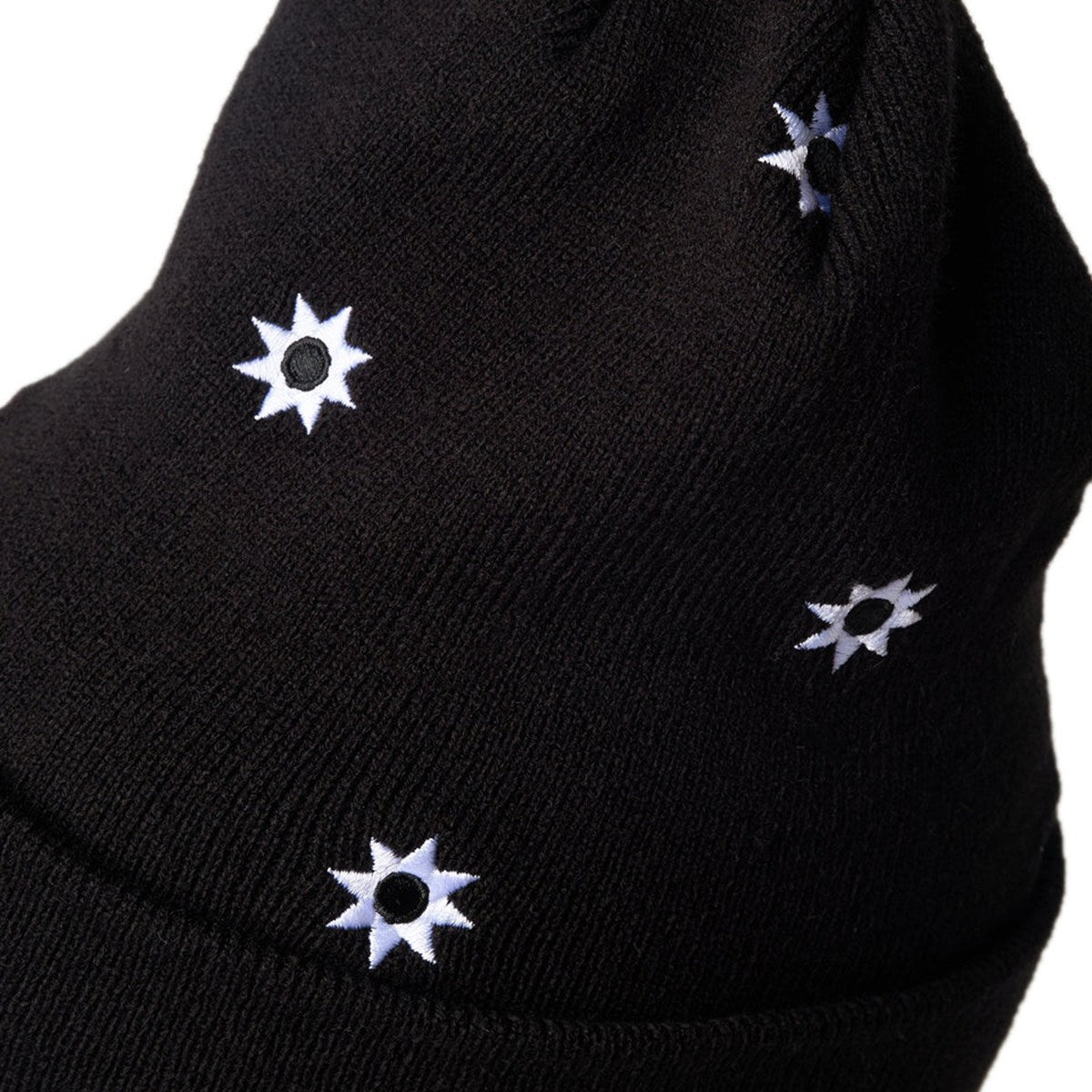 NEW ERA - BASIC CUFF KNIT FLOWER EMB BLACK 【14670092】
