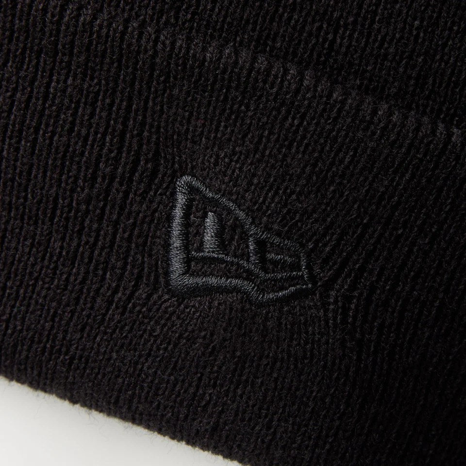 NEW ERA - BASIC CUFF KNIT 4LEAGUE NEYMET BLACK 【14670115】