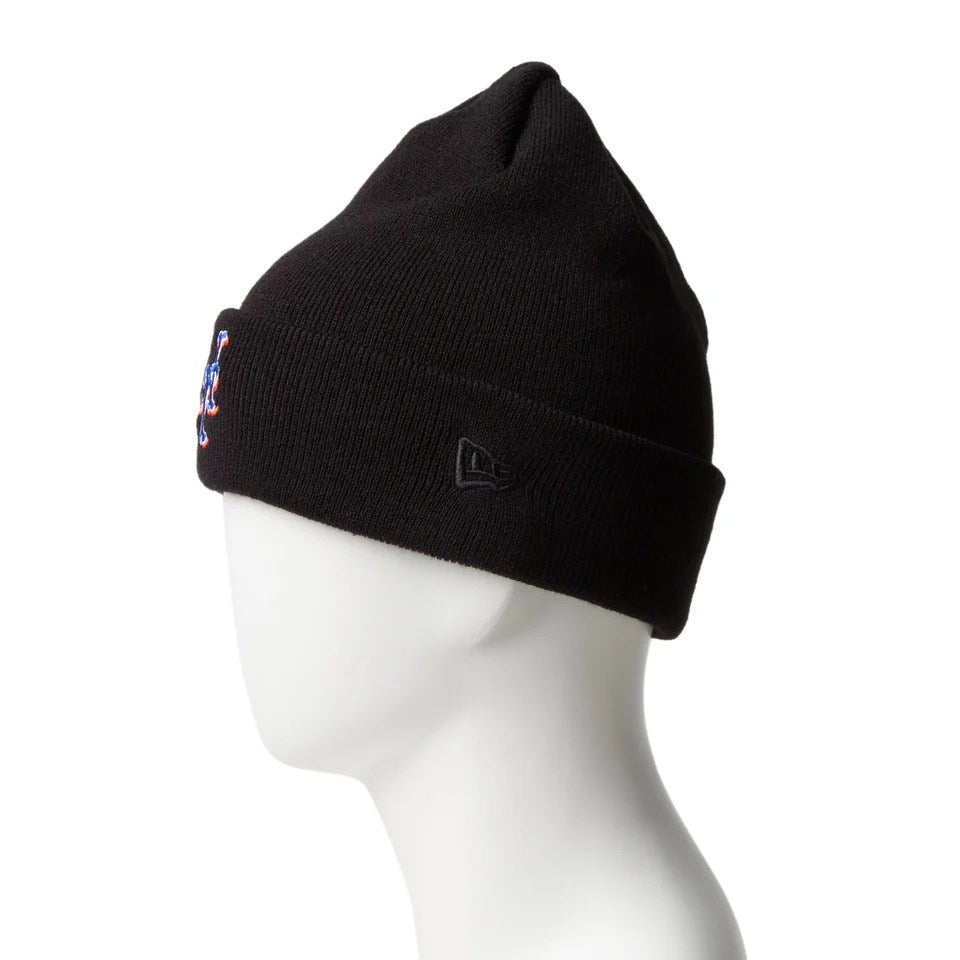 NEW ERA - BASIC CUFF KNIT 4LEAGUE NEYMET BLACK 【14670115】