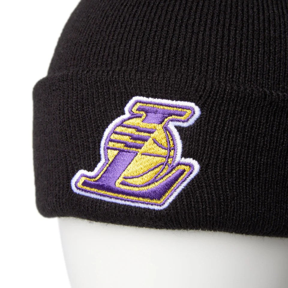 NEW ERA - BASIC CUFF KNIT 4LEAGUE LOSLAK BLACK 【14670117】