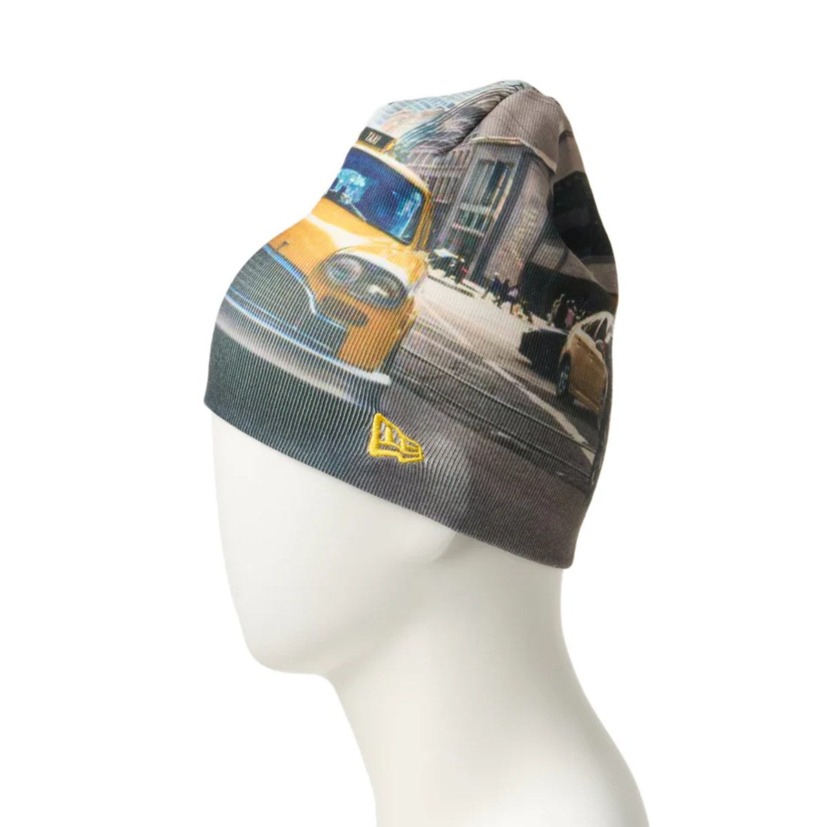 NEW ERA - BASIC BEANIE SUB PRINT YELLOW CAB 【14670123】