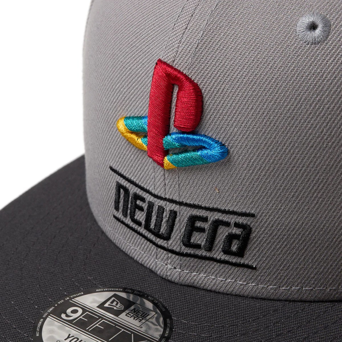 NEW ERA PLAYSTATION - Youth 9FIFTY FAMILY MARK NEW ERA LOGO GRAY 【14693249】【KIDS】