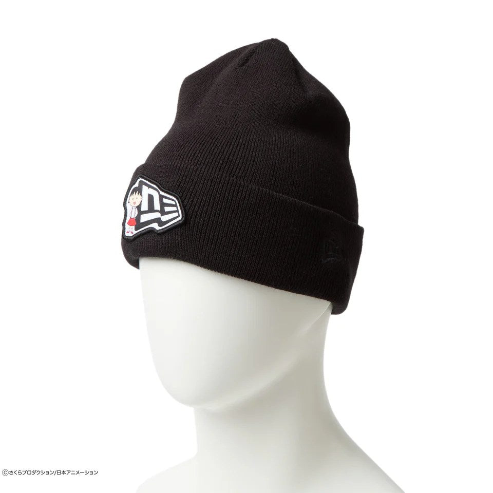 NEW ERA ちびまる子ちゃん - Basic Cuff Knit Flag Logo BLK 【14693309】