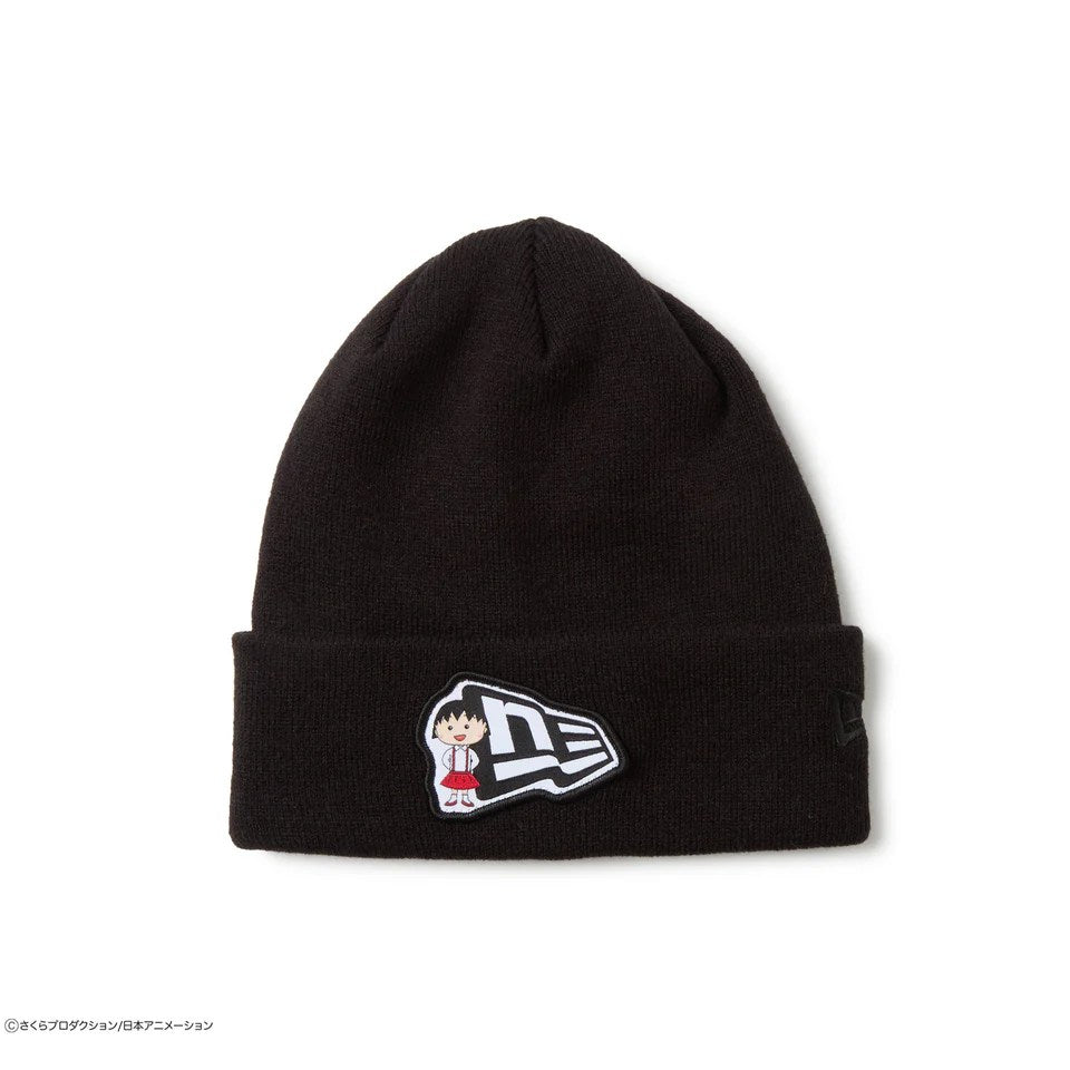 NEW ERA ちびまる子ちゃん - Basic Cuff Knit Flag Logo BLK 【14693309】
