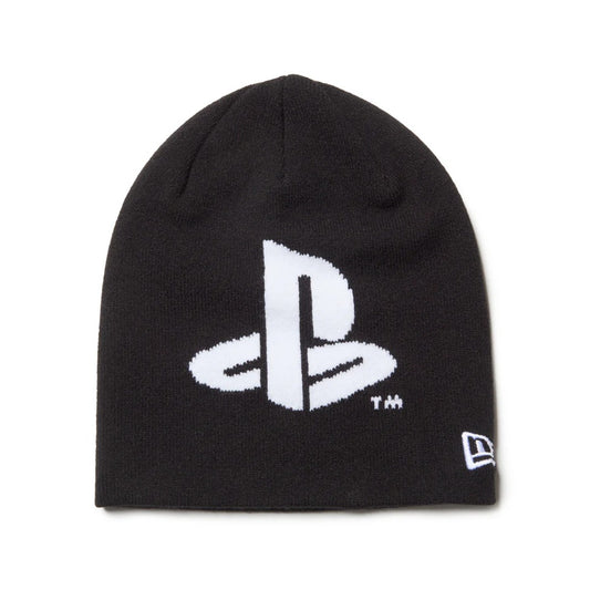 NEW ERA PLAYSTATION - BASIC BEANIE FAMILY MARK BLACK 【14693315】