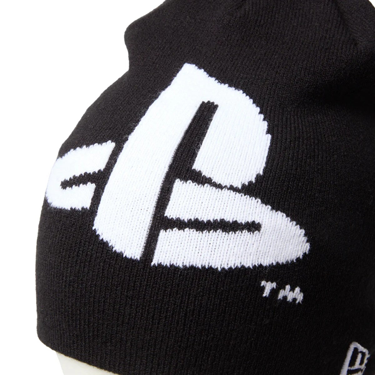 NEW ERA PLAYSTATION - BASIC BEANIE FAMILY MARK BLACK 【14693315】