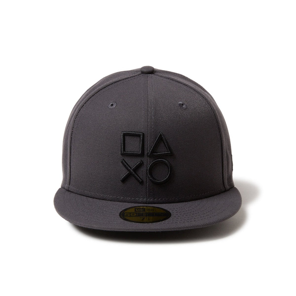 NEW ERA PLAYSTATION - 59FIFTY Shapes Logo DARK GRAPHITE 【14693449】