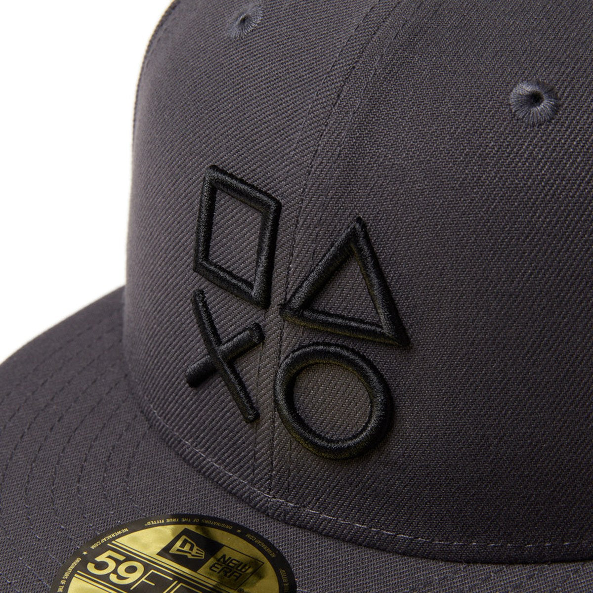NEW ERA PLAYSTATION - 59FIFTY Shapes Logo DARK GRAPHITE 【14693449