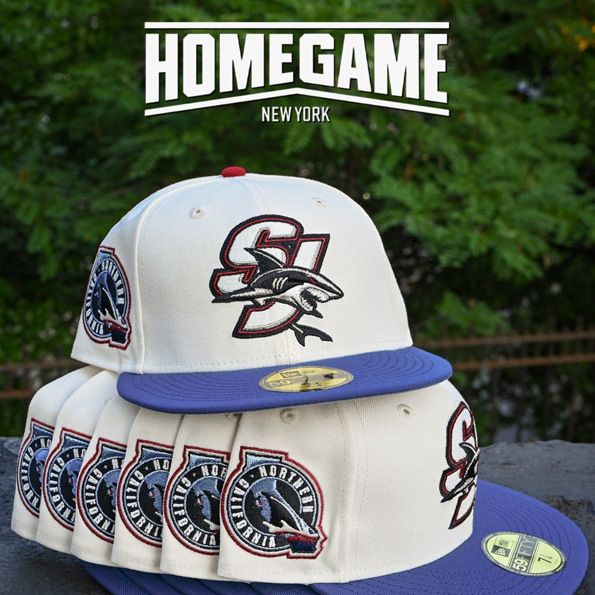 NEW ERA - San Jose Sharks Northern California Chrome White/Indigo