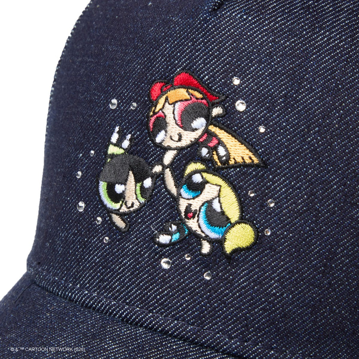 NEW ERA - 9FORTY A-Frame The Powerpuff Girls RHINESTONE DENIM 【14743497】