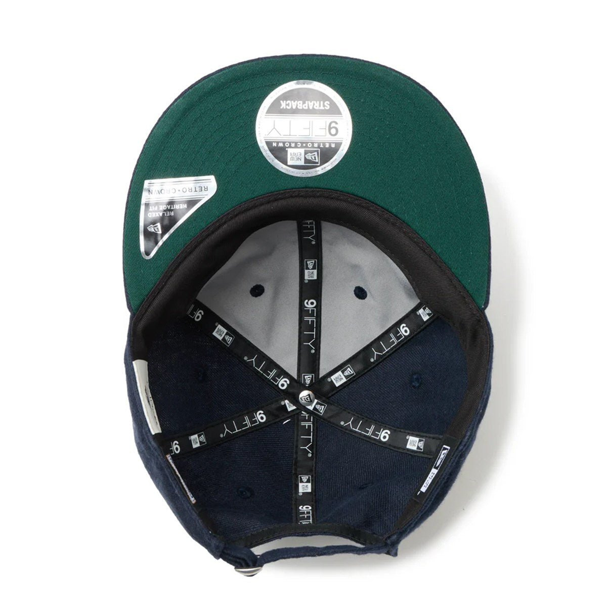 NEW ERA New York Yankees - RC 9FIFTY Flat Visor French Linen NAVY  【14744667】