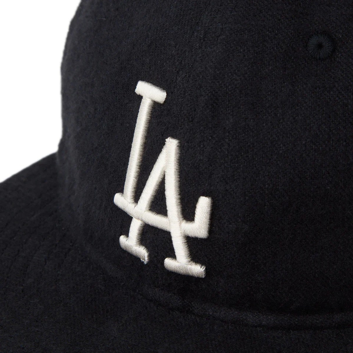 NEW ERA Los Angeles Dodgers - RC 9FIFTY Flat Visor French Linen BLACK 【14744669】