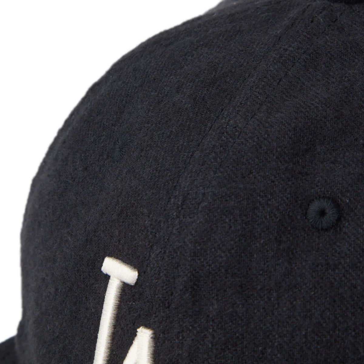 NEW ERA Los Angeles Dodgers - RC 9FIFTY Flat Visor French Linen BLACK 【14744669】