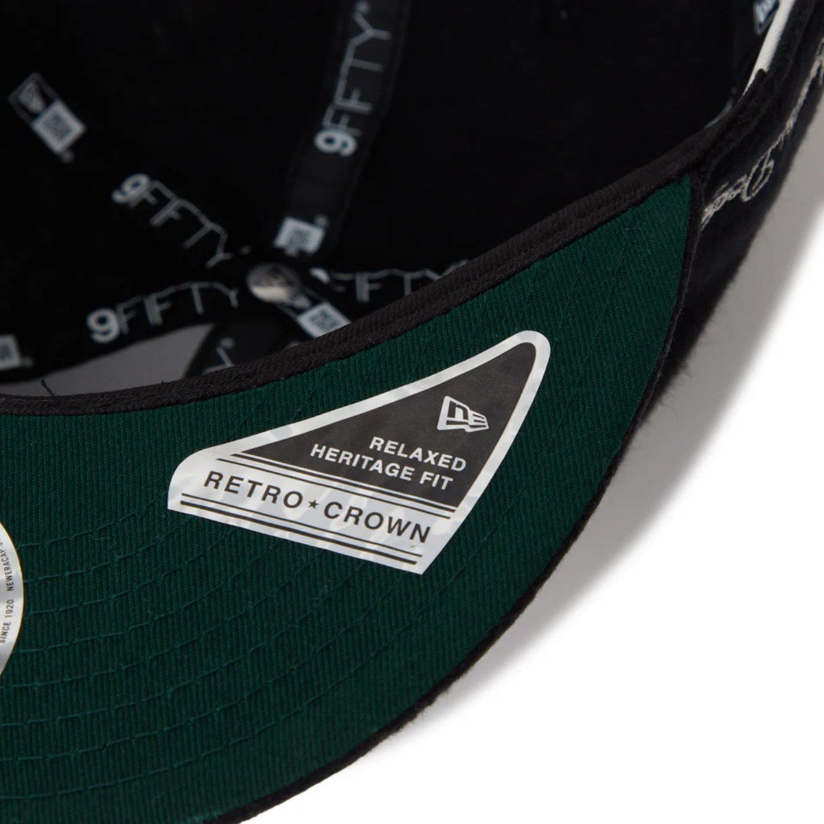 NEW ERA Los Angeles Dodgers - RC 9FIFTY Flat Visor French Linen BLACK 【14744669】