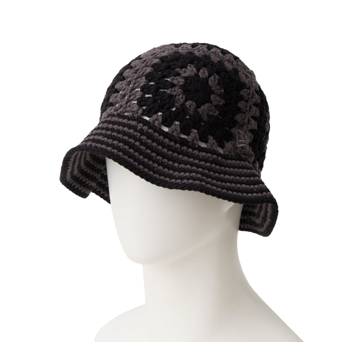 NEW ERA - CROCHET KNIT DARK GRAY/BLACK 【14744710】