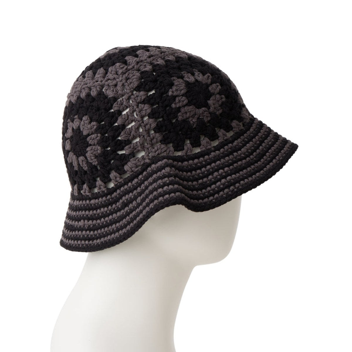 NEW ERA - CROCHET KNIT DARK GRAY/BLACK 【14744710】