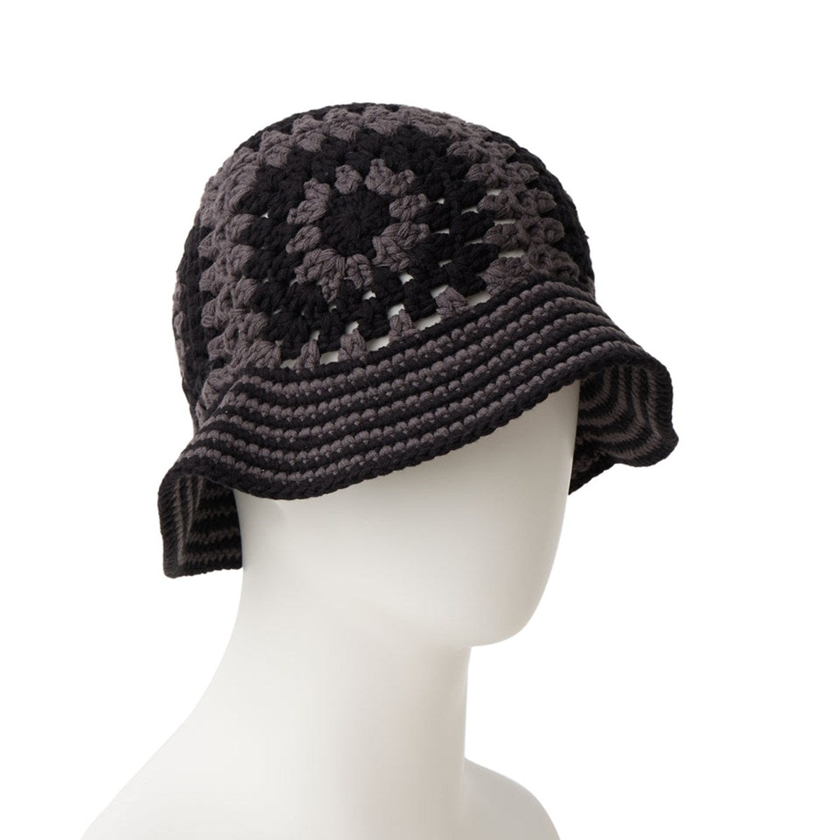 NEW ERA - CROCHET KNIT DARK GRAY/BLACK 【14744710】