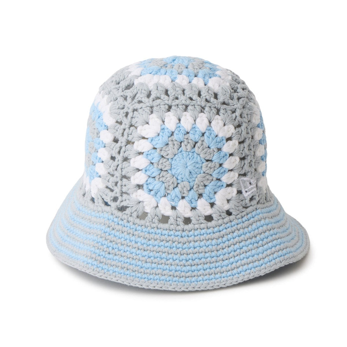 NEW ERA - CROCHET KNIT BLUE/GRAY/WHITE【14744714】