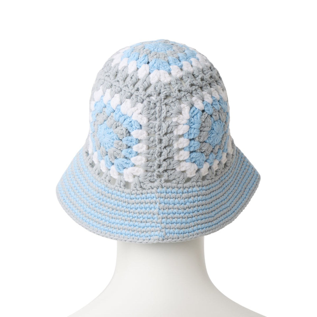 NEW ERA - CROCHET KNIT BLUE/GRAY/WHITE【14744714】