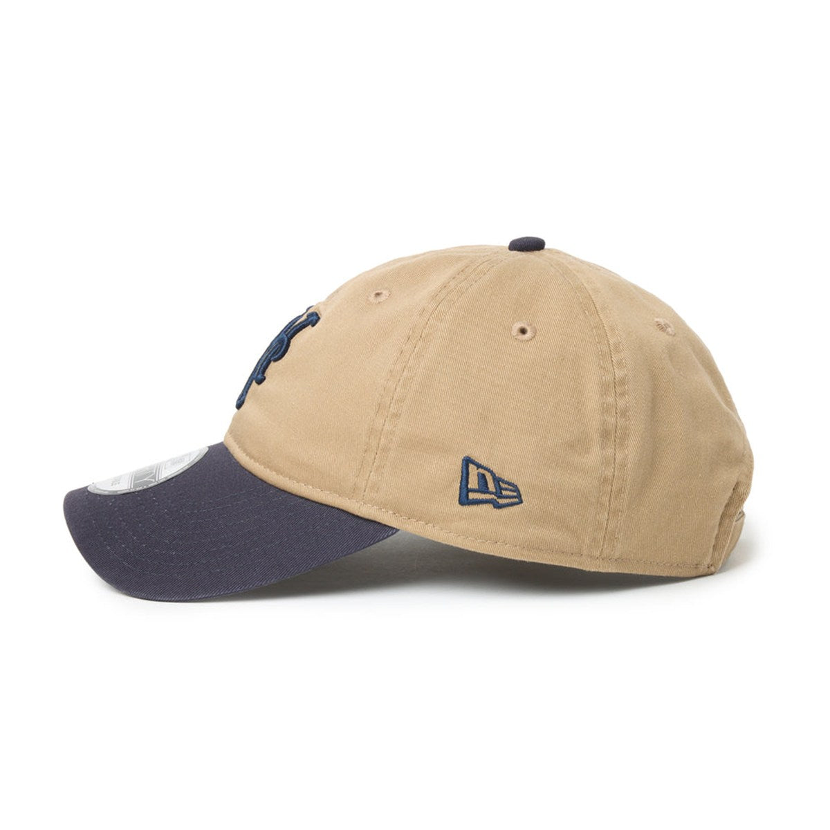 NEW ERA New York Mets - 9FORTY MLB Unstructured KHAKI/NAVY 【14744834】