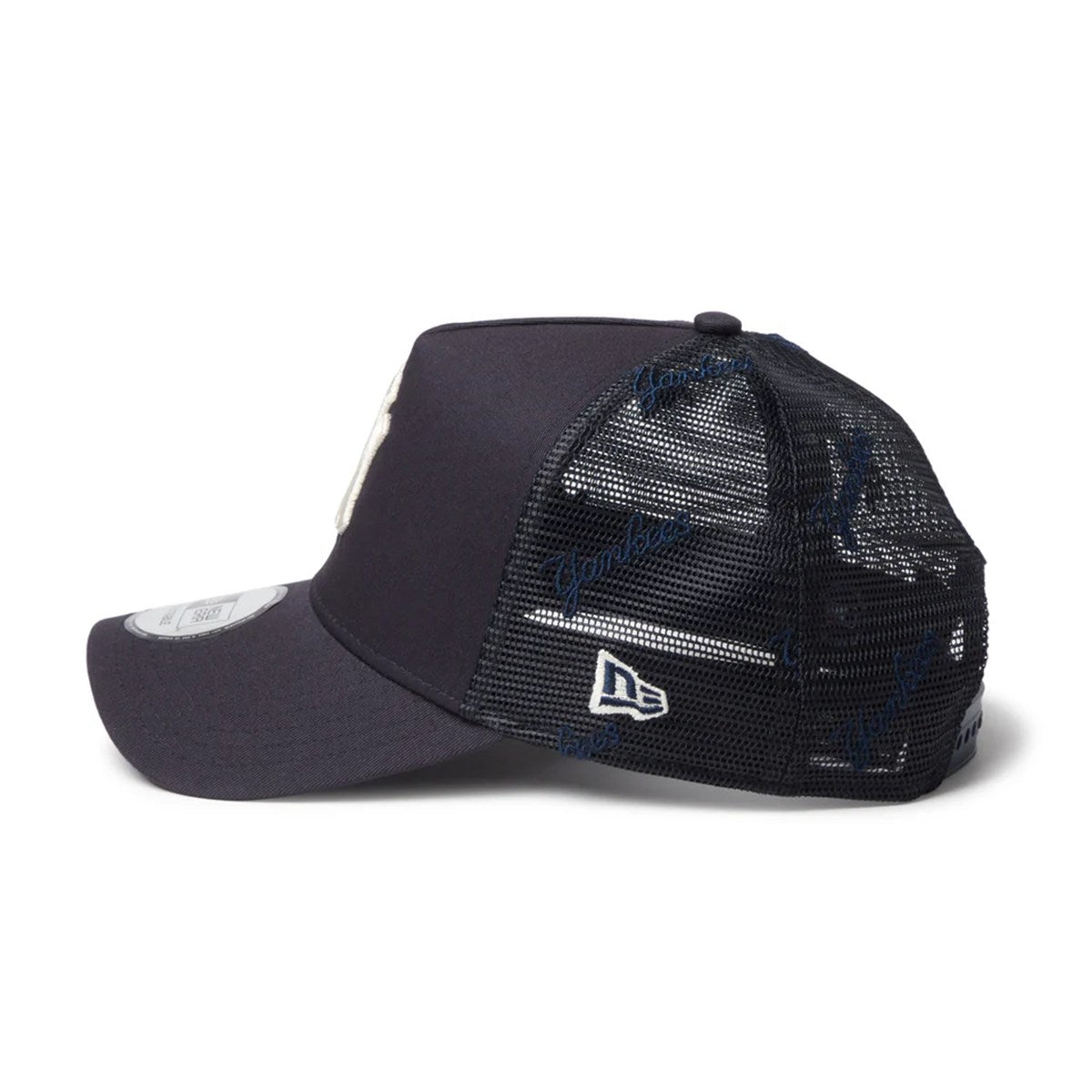 NEW ERA - New York Yankees 9FORTY A-Frame MLB Embroidered Mesh NAVY【14744897】